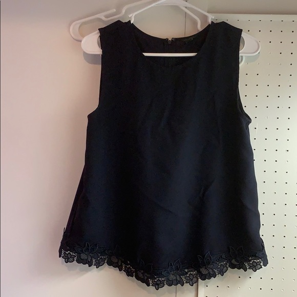 Like new! Navy tank console Ann Taylor - Picture 1 of 3